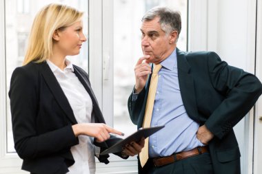 çalışan iş adamları 