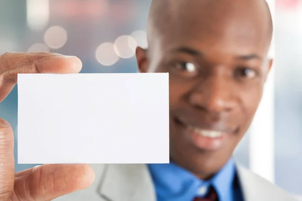 Black businessman portrait — Stock Photo, Image