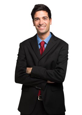 genç yakışıklı işadamı