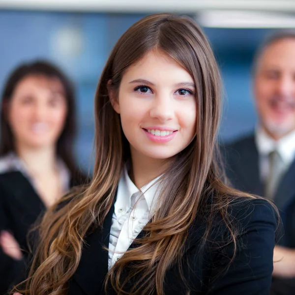 Equipo de negocios sonriendo — Foto de Stock