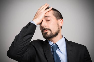 bir şey unuttum dikkatsiz iş adamı