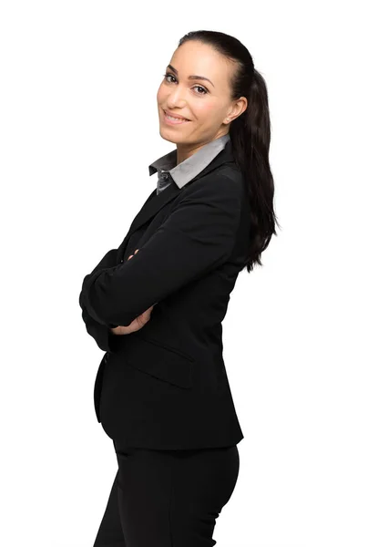 Retrato de una joven empresaria — Foto de Stock