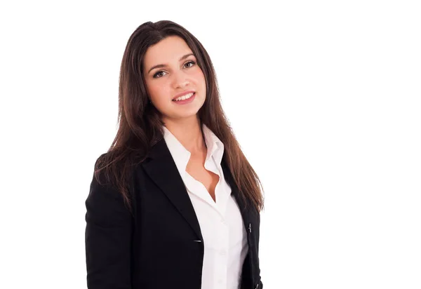 Retrato de una joven empresaria — Foto de Stock