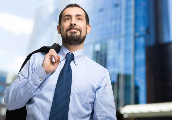 Portrait of handsome businessman — Stock Photo, Image