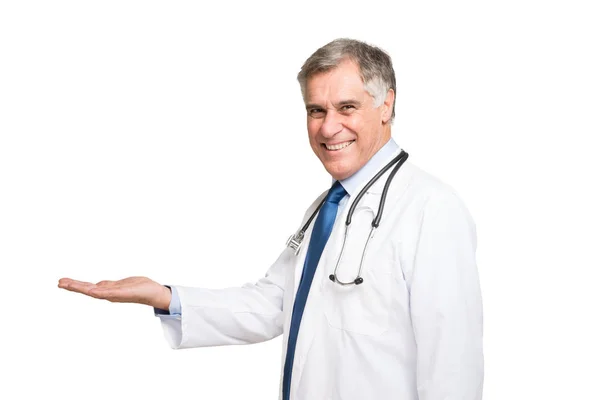 Doctor mostrando su mano abierta — Foto de Stock