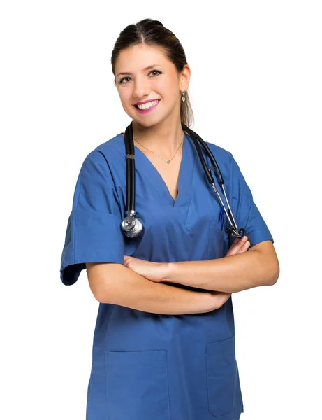 Enfermera encantadora joven — Foto de Stock