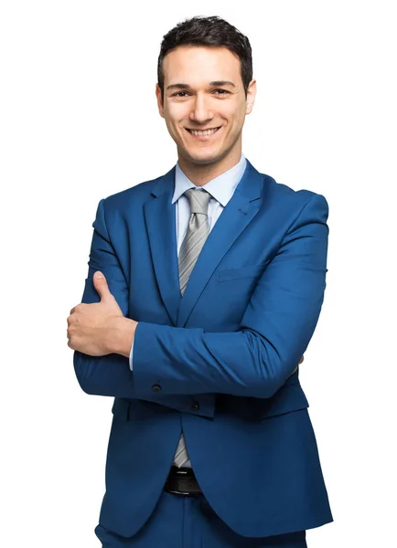 Portrait of handsome businessman — Stock Photo, Image