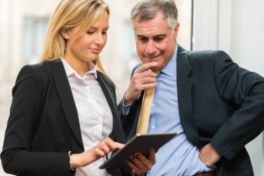 çalışan iş adamları 