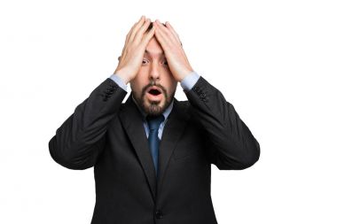 umutsuz işadamı portresi