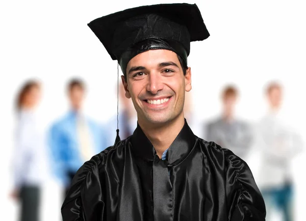 Estudante graduado feliz — Fotografia de Stock