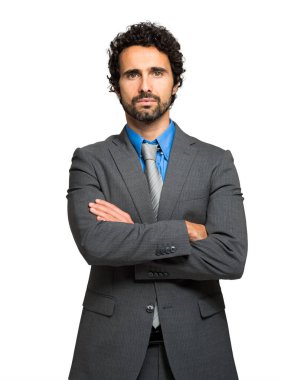 işadamı çapraz kol 