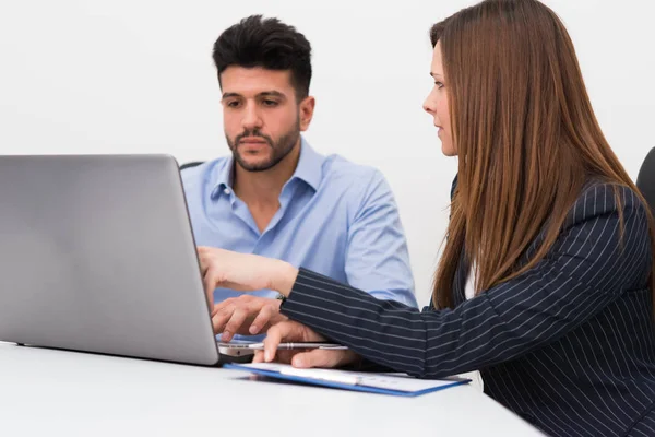 Gente Negocios Trabajando Oficina —  Fotos de Stock