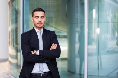 Genç bir iş adamının portresi