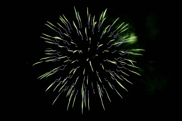 Fireworks Sky Celebration New Year Concept — Stock Photo, Image