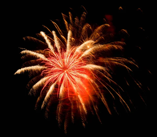 Vuurwerk Lucht Voor Viering Nieuwjaarsconcept — Stockfoto
