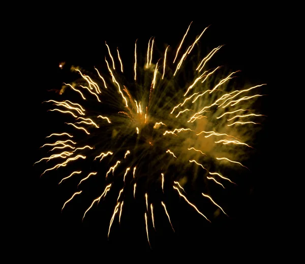 Fuegos Artificiales Cielo Para Celebración Concepto Año Nuevo — Foto de Stock