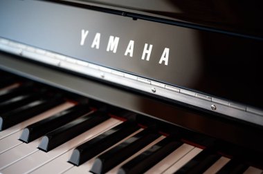 closeup piyano klavye
