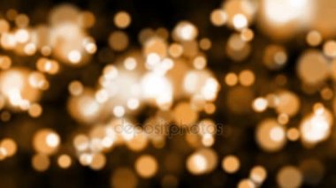 Soyut bokeh altın parçacıkları grafiği