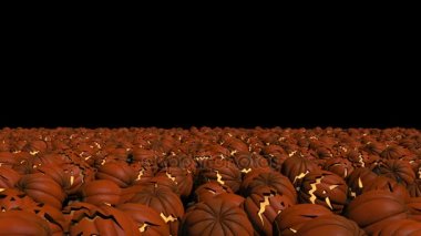 Halloween pumpkins kümesi