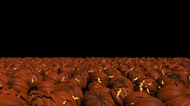 Zestaw Dynie Halloween — Wideo stockowe