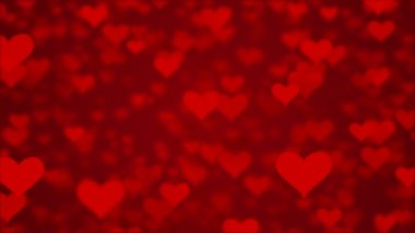 Soyut parçacıklar bokeh arka plan aşk için