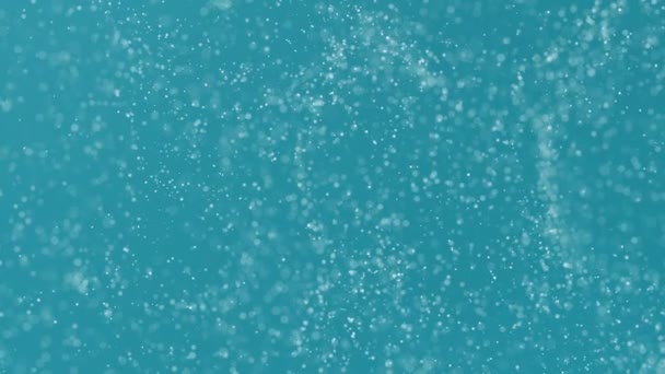 Particules d'or. Particules organiques flottantes naturelles Sur fond béatifique. Particules scintillantes avec Bokeh. Mouvement lent .