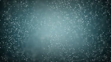 Parçacıklar. Doğal yüzen organik parçacıklar üzerinde güzel arka plan. Işıltılı parçacıklar Bokeh ile. Ağır çekim.