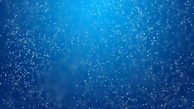 Parçacıklar. Doğal yüzen organik parçacıklar üzerinde güzel arka plan. Işıltılı parçacıklar Bokeh ile. Ağır çekim.