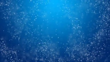 Altın parçacıkları. Doğal yüzen organik parçacıklar üzerinde güzel arka plan. Işıltılı parçacıklar Bokeh ile. Ağır çekim.