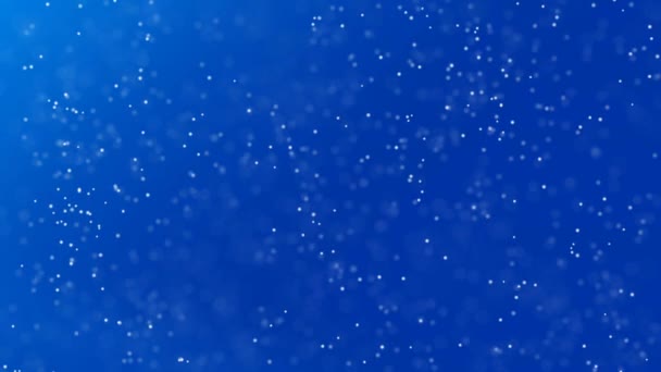 Particules d'or. Particules organiques flottantes naturelles Sur fond béatifique. Particules scintillantes avec Bokeh. Mouvement lent .