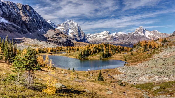 Herfst op het Opabin-Plateau — Stockfoto