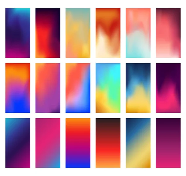 Vektör renkli holografik gradyan arka
