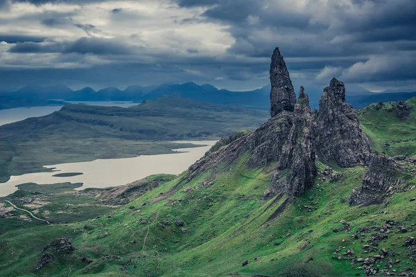 Старий Storr, Скай влітку — стокове фото