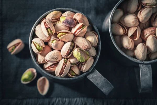 Helathie pistachenoten als een gezonde en goede snack — Stockfoto