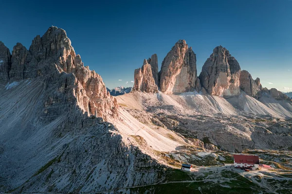 Tre Cime di Lavaredo in Dolomites, Italy, Europe — Stock Photo, Image