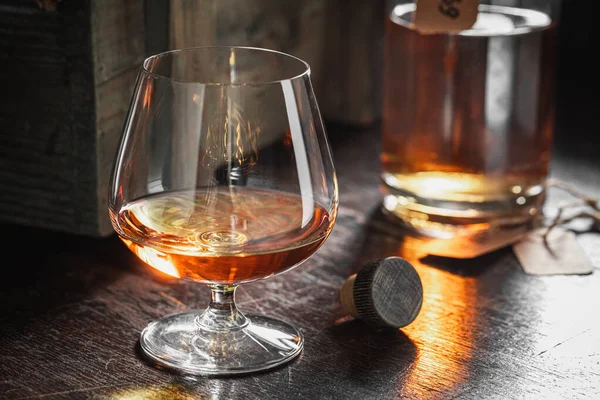 Lagrad Whisky Det Gamla Destillerilagret — Stockfoto