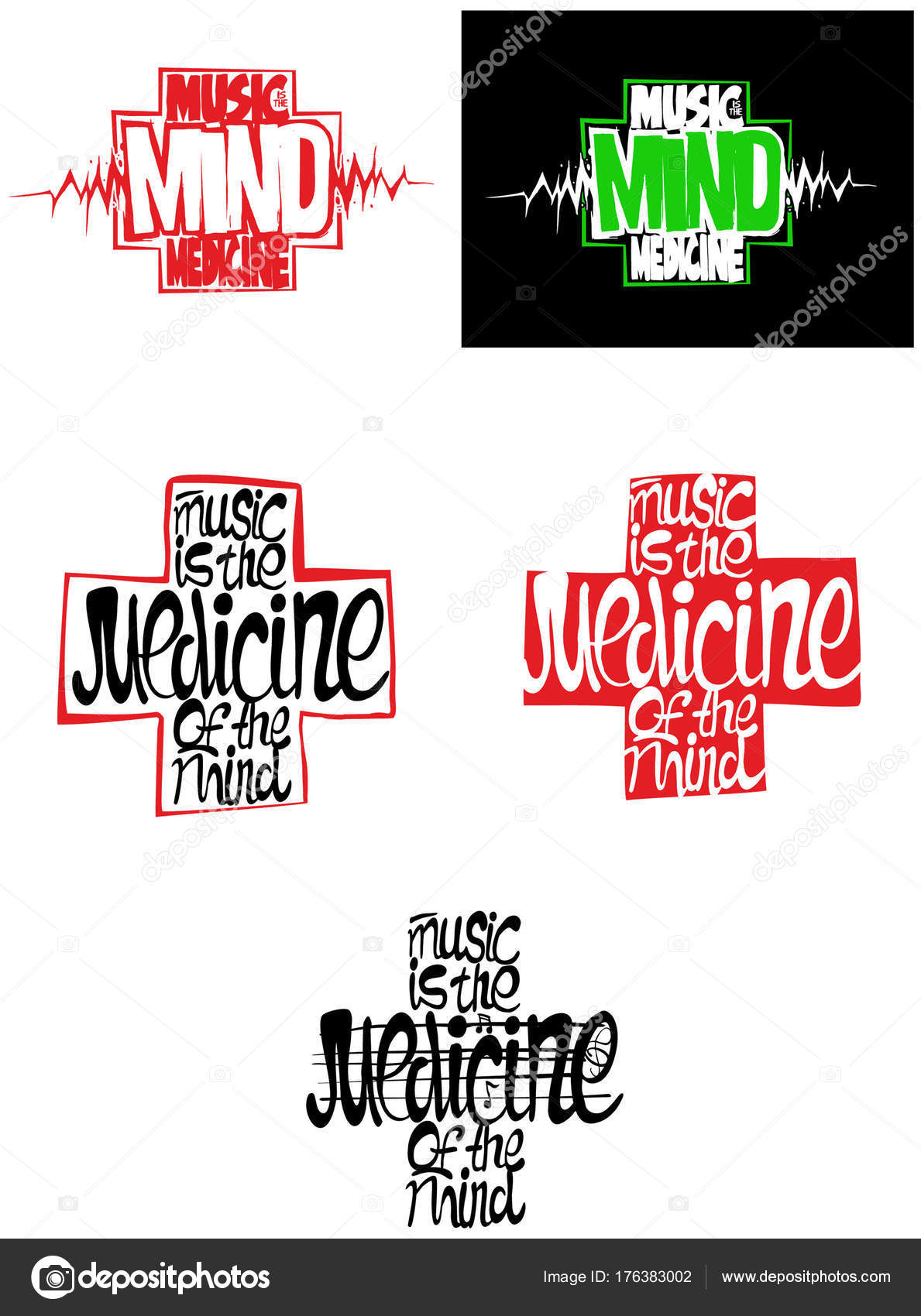 Music Medicine Mind Sign Symbol Vector Shirt Stock Music Medicine Mind Sign Symbol Vector Shirt Stock