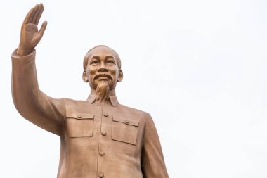Ho Chi Minh bronz heykeli