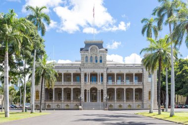 Iolani Palace şehir Honolulu, Hawaii