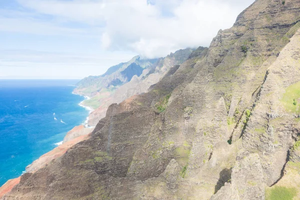 Napali coast from above — Stock Photo, Image