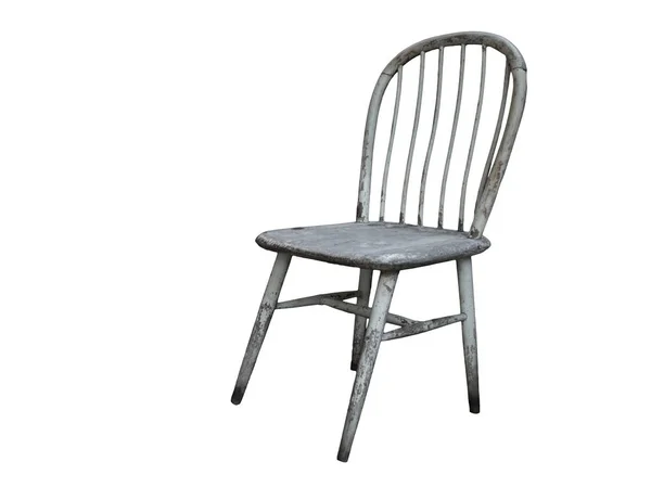 Isolated vintage old chair — Stock Photo, Image