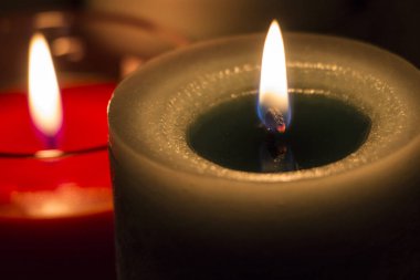 Romantik dönem için aroma mumlar yanan 