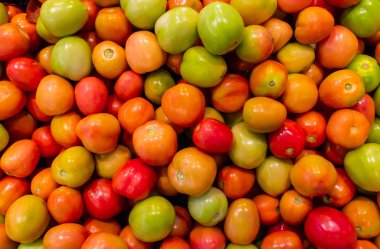 Arka plan, duvar kağıdı için taze kiraz domates