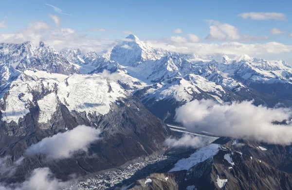 Glacier Bay luchtfoto — Stockfoto
