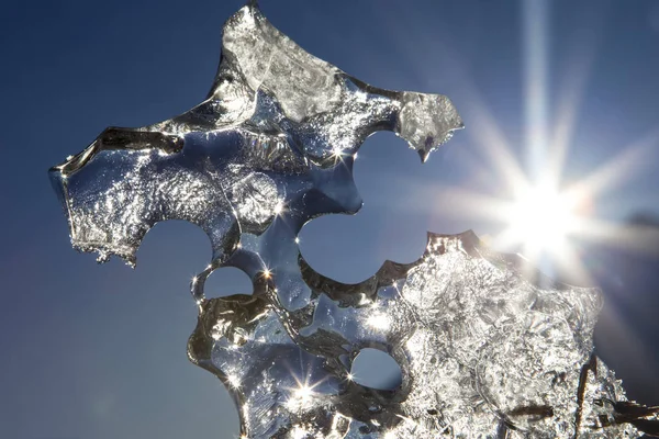 サンバースト海氷の融解 — ストック写真