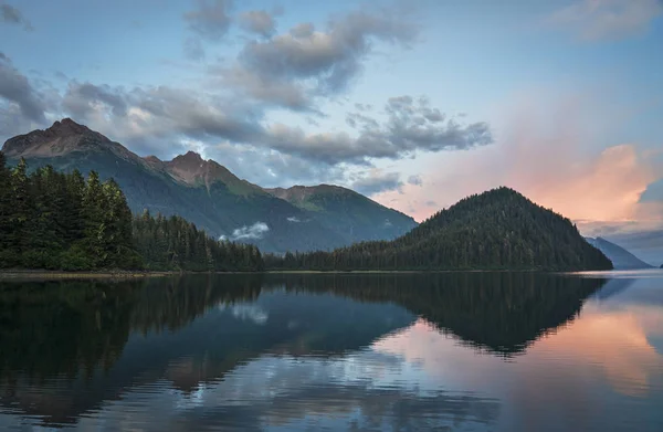 Zonsondergang in Sawmill Bay — Stockfoto