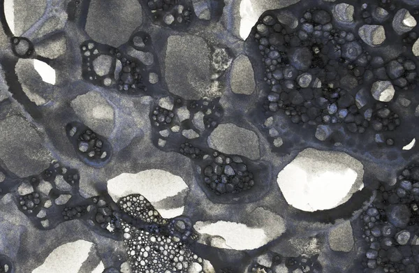 Abstrakcyjne malowanie akwarelowe z teksturą jak kamienie — Zdjęcie stockowe