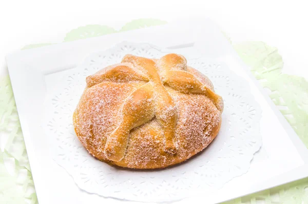 Dzień zmarłych chleba "Pan de Muerto" — Zdjęcie stockowe