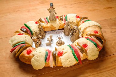 Epiphany kek, kings kek veya rosca de reyes