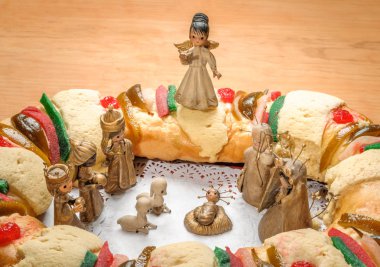 Epiphany kek, kings kek veya rosca de reyes